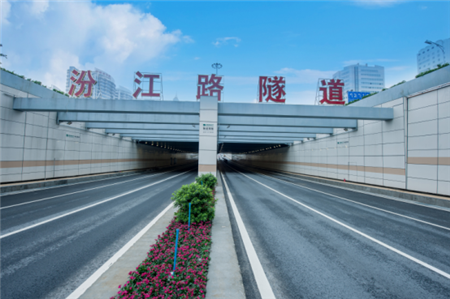 綠屋建科隧道裝飾項(xiàng)目——佛山季華路汾江隧道